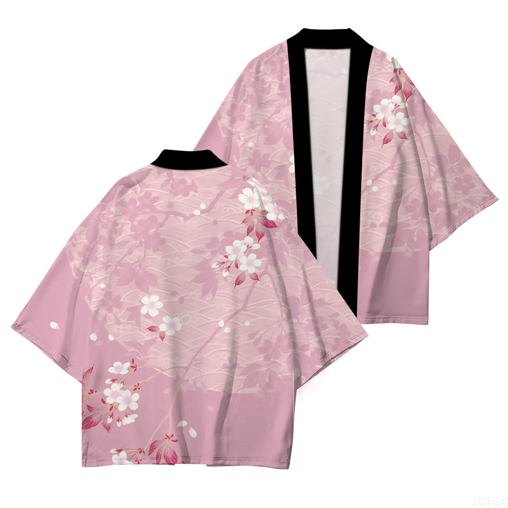 Embroidery Online - Gaun Tradisional Jepang Kimono Jepang Gambar