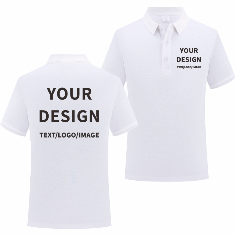 Polo Bisnis Musim Panas Logo K - Embroidery Design Logo ulasan dan harga