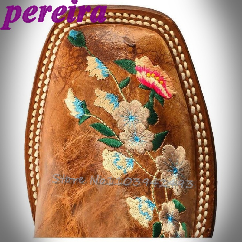 Sepatu Bot Bunga Bordir Botas  - Embroidery Rose ulasan dan harga