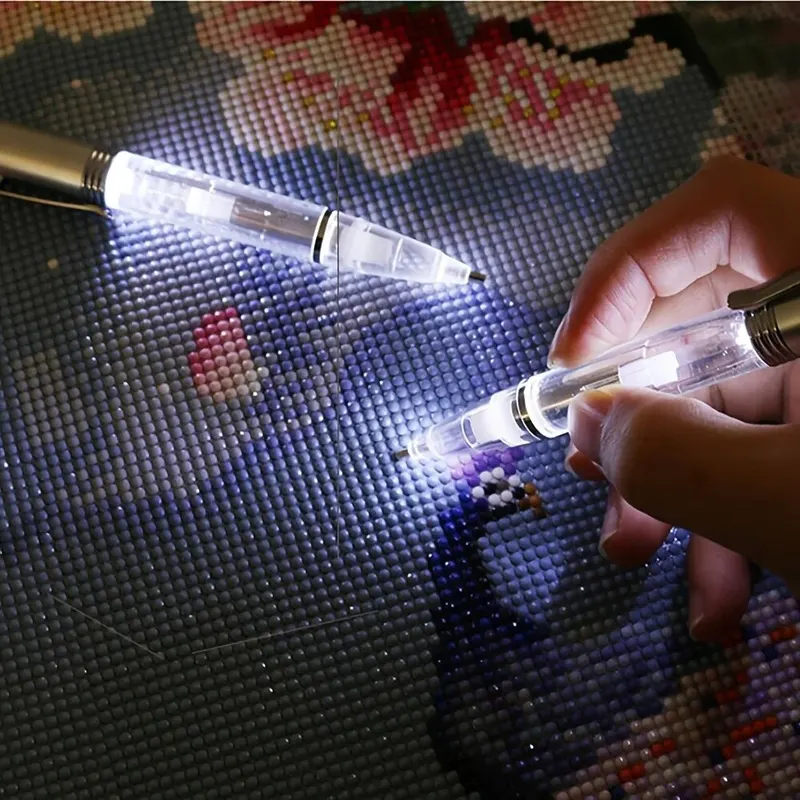 Pena Lukis Berlian LED 1 Buah  - Embroidery Garments ulasan dan harga