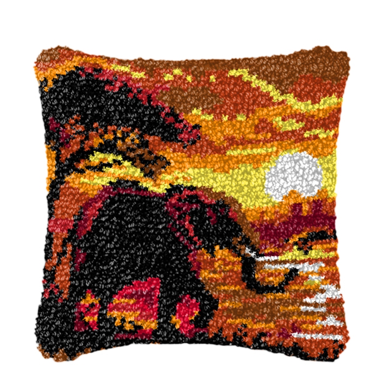 Kit Sulaman Karpet Motif Hewan - Embroidery Meaning ulasan dan harga