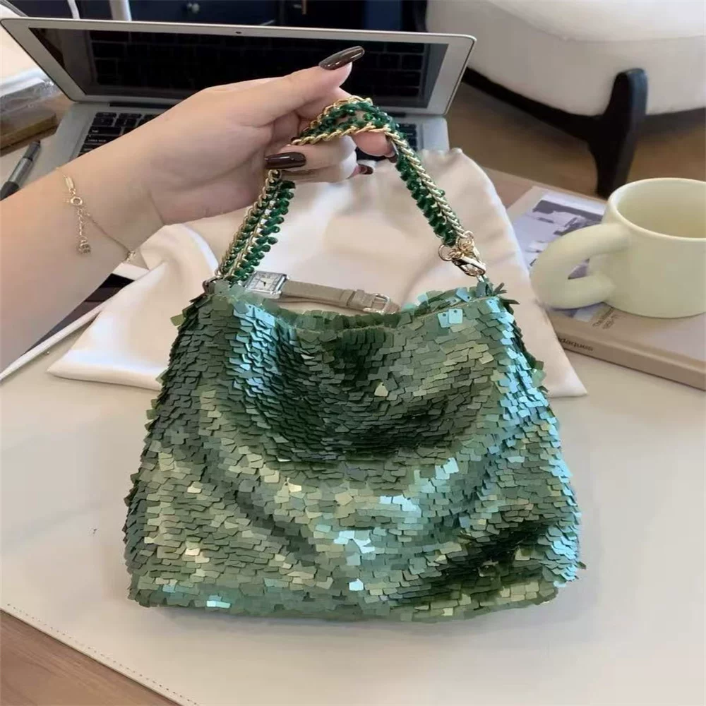 1 yard Kain payet persegi 7 *  - Embroidery Bag ulasan dan harga