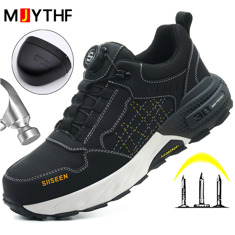 Sepatu Safety Kulit Hitam Sepa - Embroidery Garments ulasan dan harga