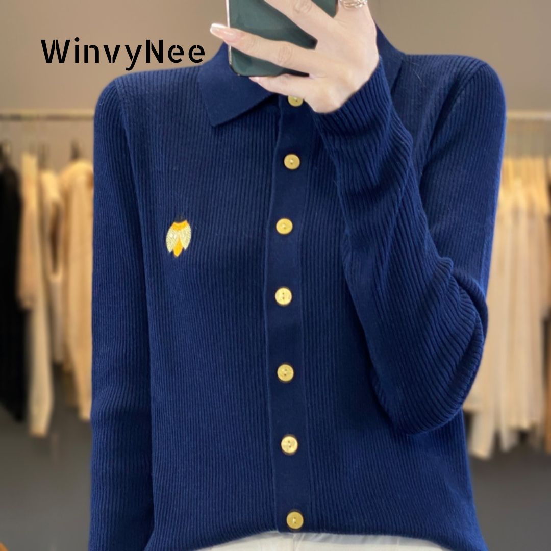 Pakaian Wanita WinvyNee Kardig - Embroidery Lady Bug ulasan dan harga