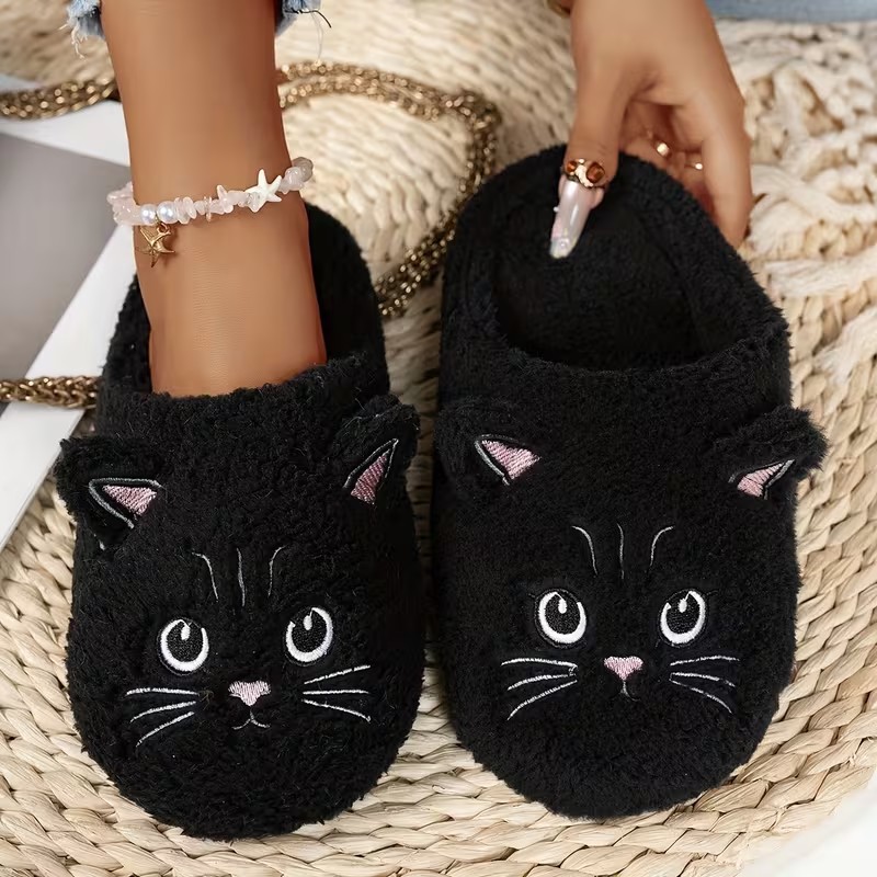 Sandal Bulu Lembut yang Nyaman - Embroidery Garments ulasan dan harga